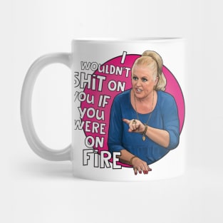 Kim Woodburn's burns Mug